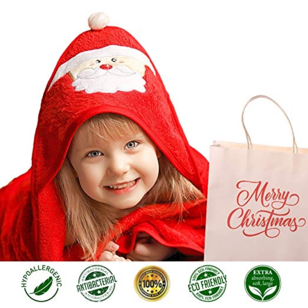 Bamboo Hooded Baby Towel- |Hypoallergenic- Unisex